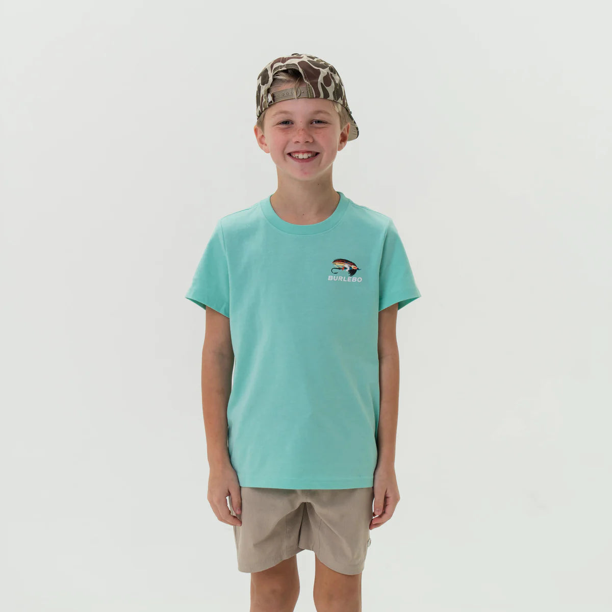 Youth Burlebo Outdoors Angler SS TShirt