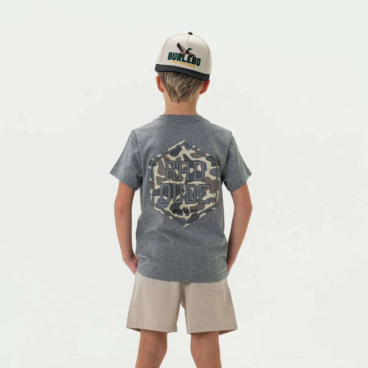 Youth Rad Dude Deer Camo SS TShirt