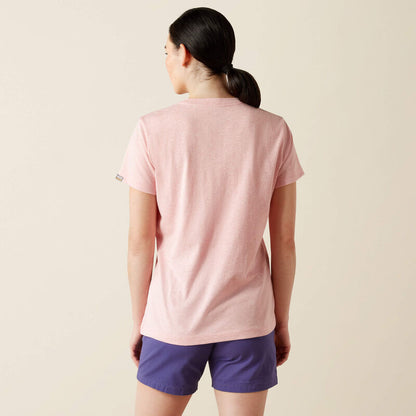 WMNS Rebar Cotton Strong Standard V-Neck T-Shirt
