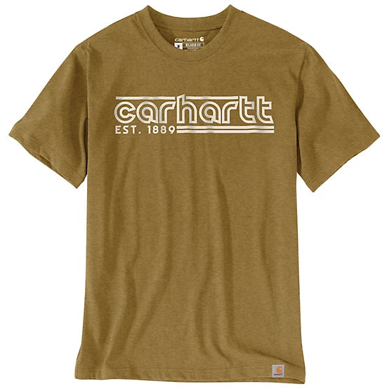 106538-B98 - RlxdFit LW SS Logo Grphc Tshrt