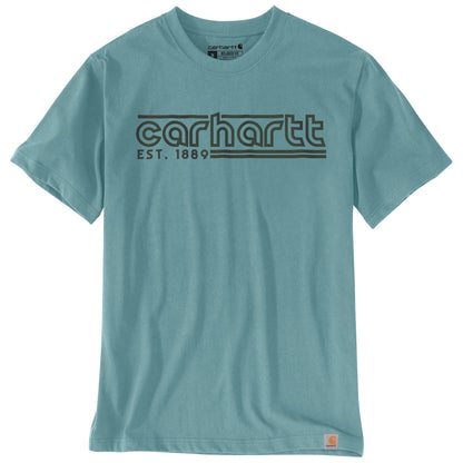 106538-HL0 - RlxdFit LW SS Logo Grphc Tshrt