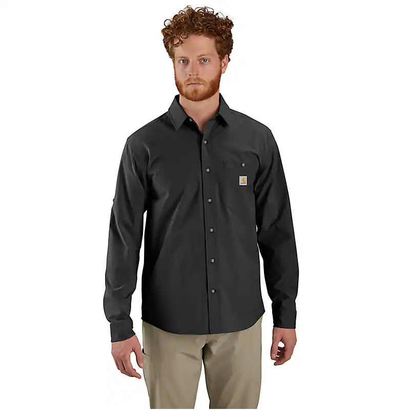 106552-N04 - Frc SunDef RlxdFit LW LS Shrt