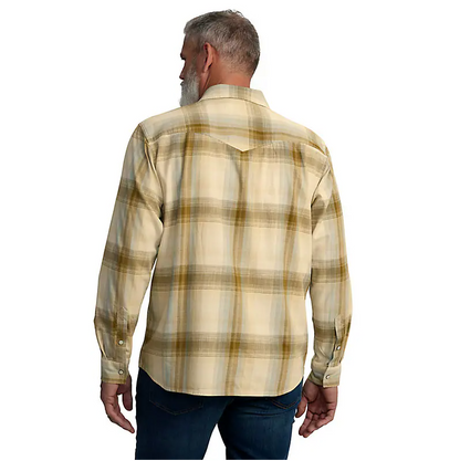 106756-RB3 - Mntna RF RlxdFit LW LS Snp-Frnt Pld Shrt