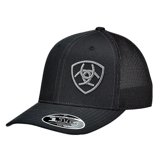 Ariat Black Logo Offset Logo Cap