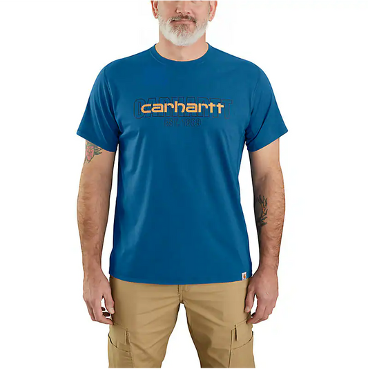 106653-446 - Frc RlxdFit MW SS Logo Grphc Tshrt