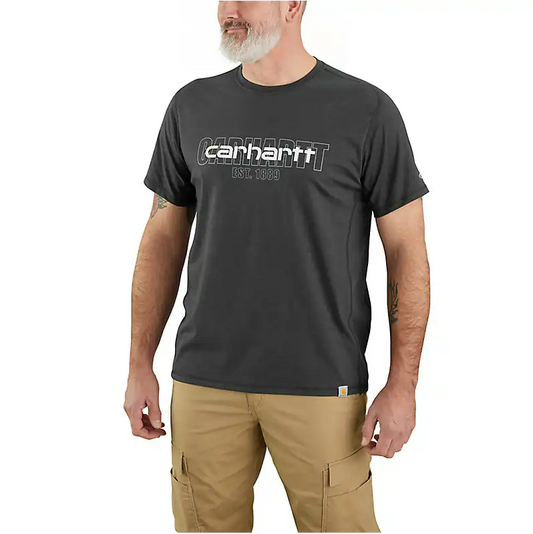 106653-CRH - Frc RlxdFit MW SS Logo Grphc Tshrt