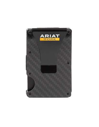 Ariat Work Utility Stacked Logo Money Clip Wallet
