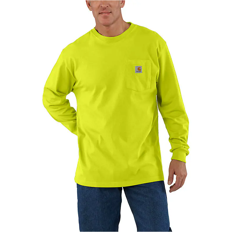 K126-BLM - LseFit HW LS Pckt Tshrt