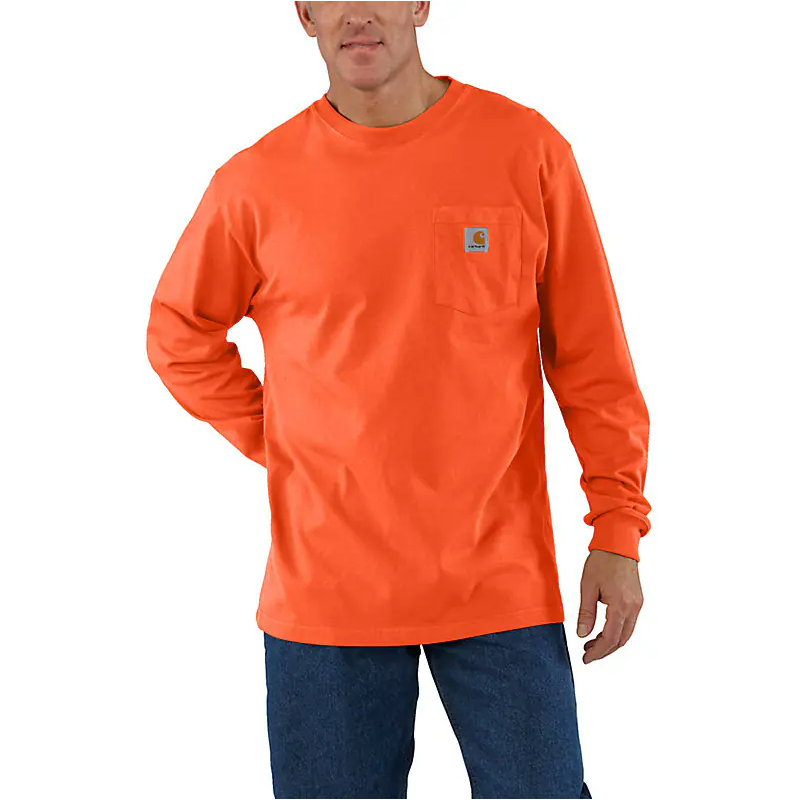 K126-BOG - LseFit HW LS Pckt Tshrt