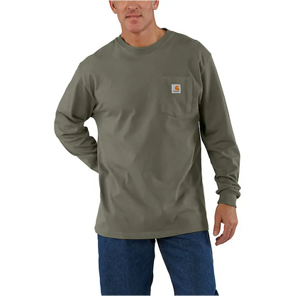 K126-DOV - LseFit HW LS Pckt Tshrt