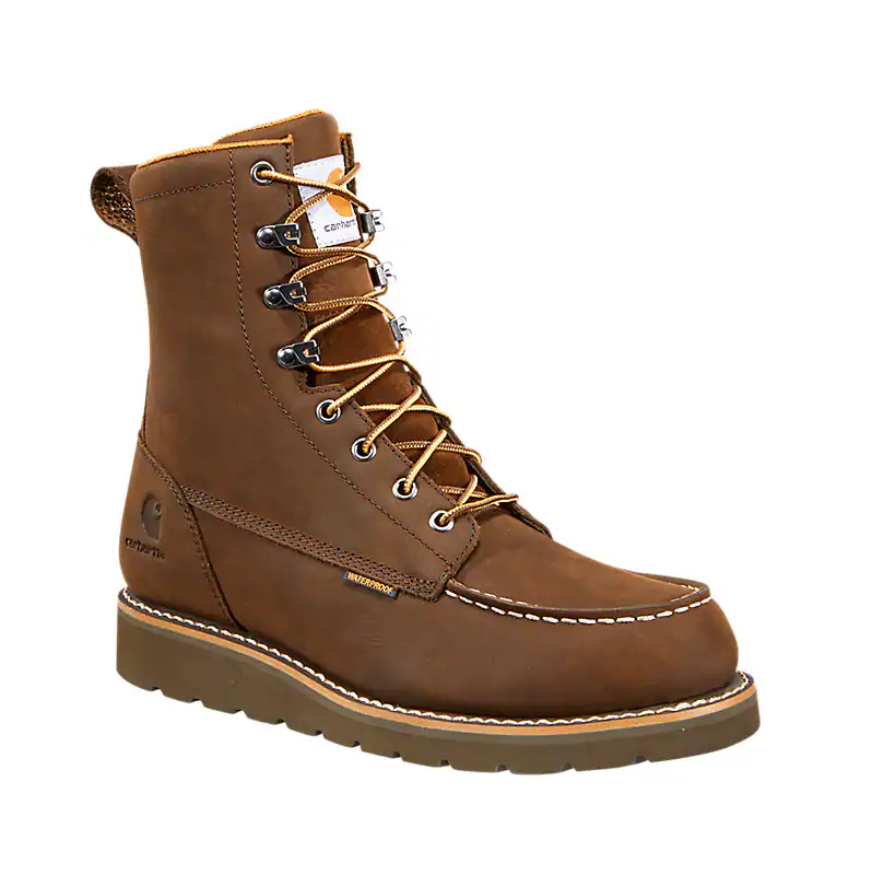 CARHARTT Mens Waterproof 8 Moc Toe Wedge FW8093-M