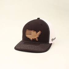 Ariat USA Leather Patch Cap