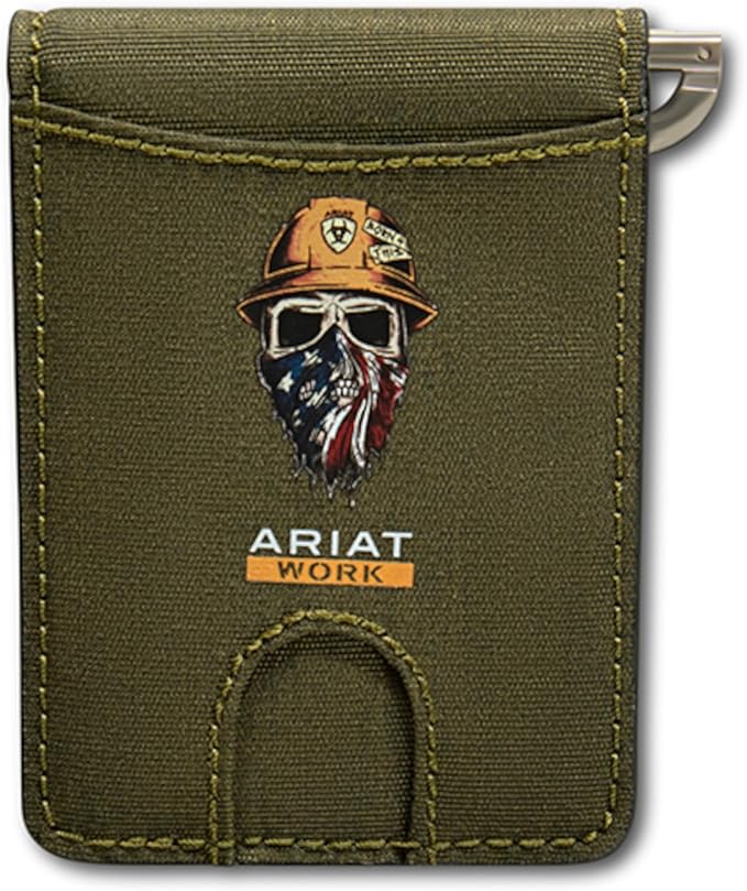 Ariat Work Bifold Money Clip Wallet