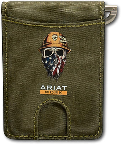 Ariat Work Bifold Money Clip Wallet